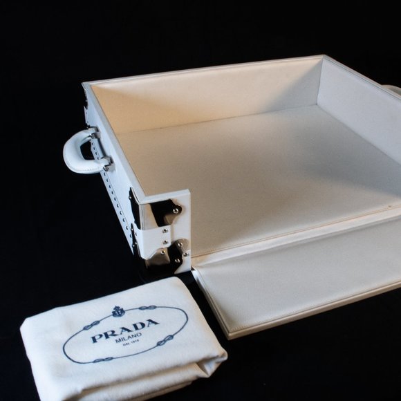 White Prada Serving Trunk - Picture 12 of 13